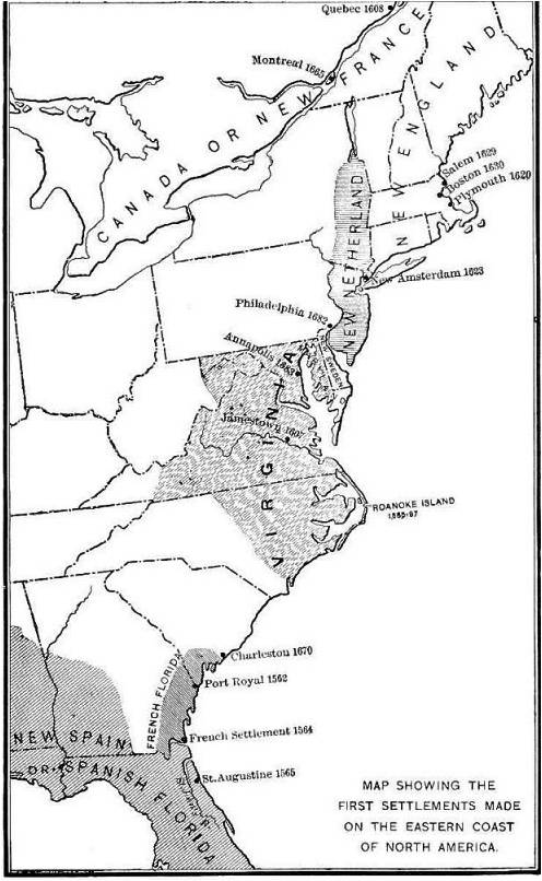 Map Of New Jersey Colony. New+netherland+colony+map