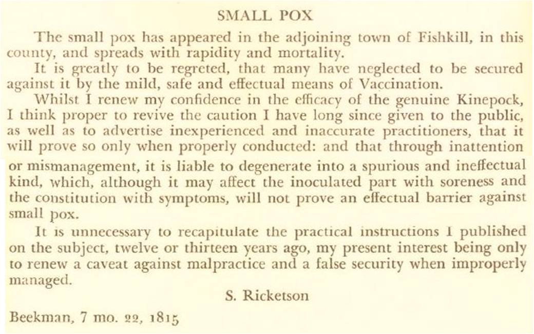 Origin of smallpox